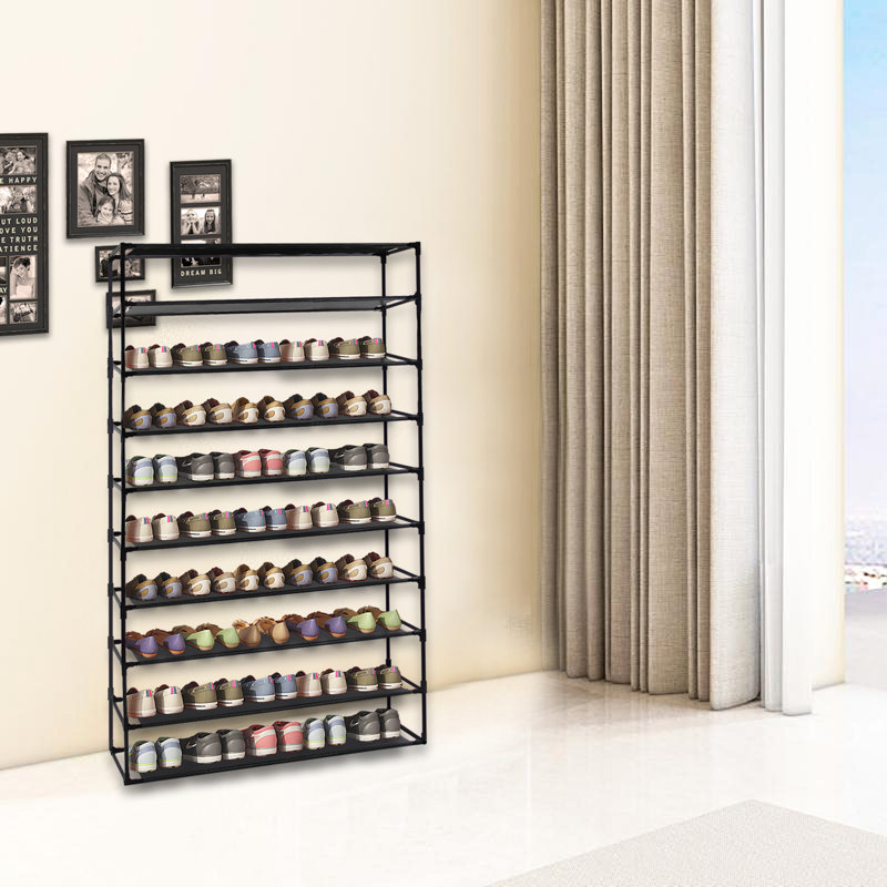 Rebrilliant 50 Pair Stackable Shoe Rack & Reviews Wayfair